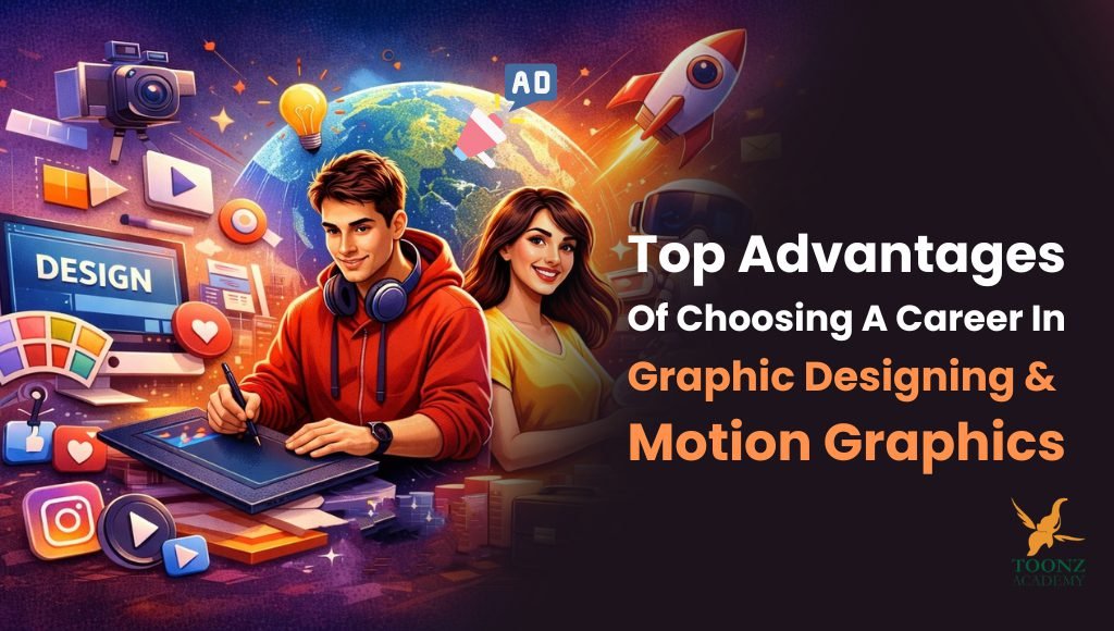 Top advantages of choosing a career in graphic designing and motion graphics