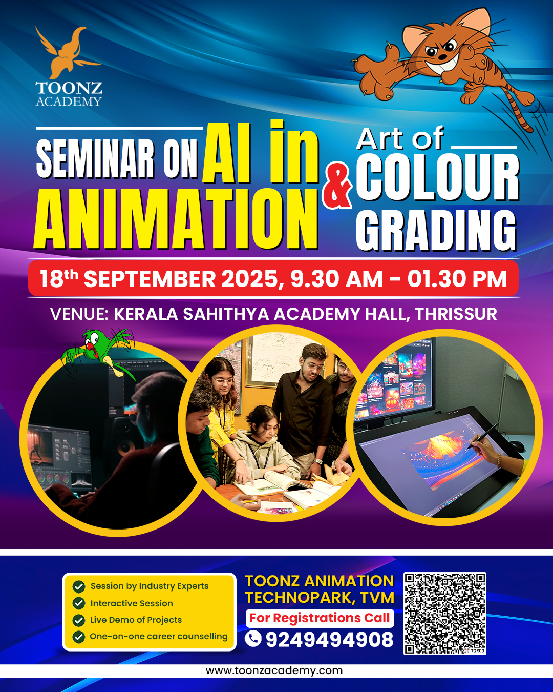 AI in Animation and Art of Colour Grading